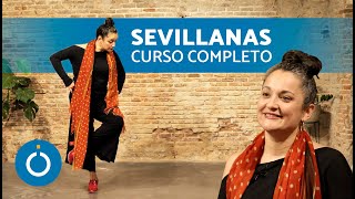 Clase COMPLETA de SEVILLANAS para PRINCIPIANTES 💃🏽 Aprender Bailar Sevillanas [upl. by Breger992]