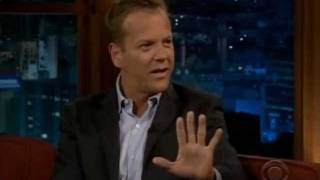 Kiefer Sutherland interview on 24 Redemption andcigarettes [upl. by Vinn662]