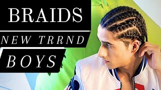 Unick Malhotra 1ST HAIR TRANSFORMATION  How To Braid Mens Hair VLOG [upl. by Rockwood]