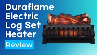 Duraflame Electric Log Set Heater Review Pros amp Cons Explained [upl. by Sirromaj242]