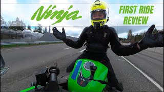 2014 Kawasaki Ninja 300 First Ride amp Review [upl. by Anagrom]