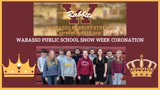 WABASSO PUBLIC SCHOOL SNOW WEEK CORONATION  2024 [upl. by Sudnac]