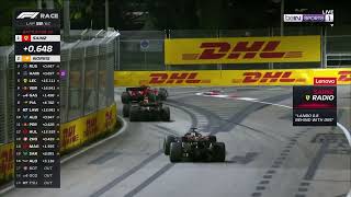 F1 Singapore 2023 quotOn purposequot  Carlos Sainz radio [upl. by Lette208]