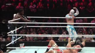 Rey Mysterio Sin Cara amp RTruth vs The Prime Time Players amp Antonio Cesaro Raw Nov 5 2012 [upl. by Ludvig207]