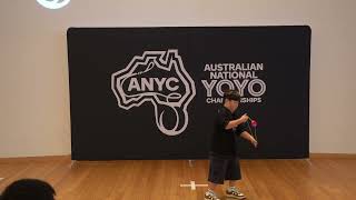 Australian National Yoyo Championships Amateur Div 3rd Jacob Ko [upl. by Coh]