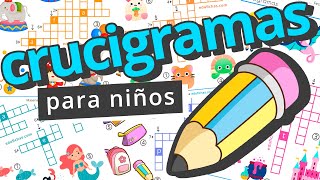 Crucigramas para ninos PDF [upl. by Ettenrahs133]