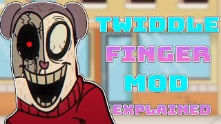 Official Twiddlefinger Mod Lore Explained in fnf All Endings [upl. by Turpin]