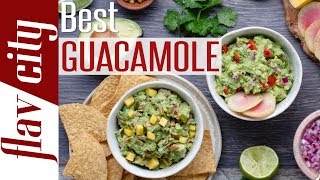 Two Ways To Make The Best Guacamole Ever  Bobbys Kitchen Basics [upl. by Selinski38]