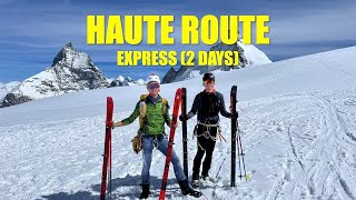 Haute Route Chamonix Zermatt Express 2 days [upl. by Earased]