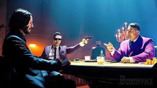 John Wick Poker Fight Scene  John Wick 4 [upl. by Ivek656]