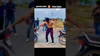 pawan sahu vs khan baba shorts youtube [upl. by Eeleimaj618]