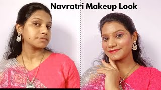 Navratri Special Makeup Tutorial  Traditional LookMarathi [upl. by Reinert]