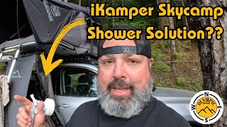 Dont STINK at camp iKamper Skycamp LNT Overland shower tent and Flextail Max shower Review [upl. by Gianna]