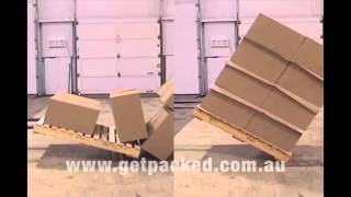 Grip Sheet pallet pads or sheets that prevent or reduce slipping of cartons during transport [upl. by Nylsirk]