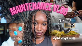 Vacation Maintenance Vlog Hair nails wayyyy too much talking [upl. by Salamanca]