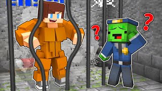 How STRONG JJ Escape From Mikeys PRISON  Minecraft Animation  Maizen [upl. by Naresh227]