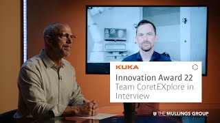 KUKA Innovation Award 2022  Team CortEXplore interviewed by Joe Mullings [upl. by Icyaj]