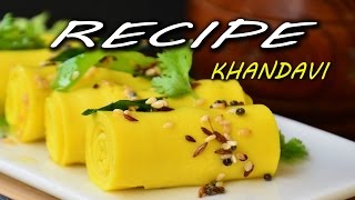 Recipe  Khandavi Gujrati [upl. by Melisenda]