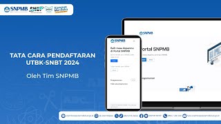 TATA CARA PENDAFTARAN UTBKSNBT 2024 [upl. by Shaine448]