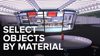 Select Cinema 4D Materials Assigned to Active Objects [upl. by Waxler]