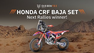 Honda CRF Baja Kit Unveiled  Complete Rally Upgrade by CarbonFox [upl. by Asilrahc]