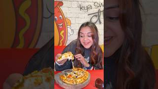 Dhokebazz Ladki 😳🍕🤤 shorts trendingshorts food tasty comedy viral meghachaube [upl. by Artemla]