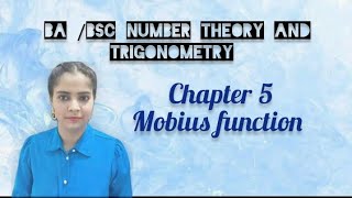 mobius function ex 53 [upl. by Ahsla670]