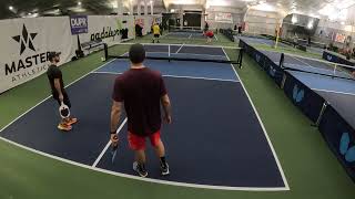 League Night 22 Match 3 Game 2 Lee W amp Lee S vs Trevor amp Jeff  Pickleball [upl. by Len972]