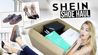 HUGE SHEIN TRYON SHOE HAUL  Worth the money [upl. by Erdnad]