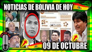 ⚠️ NOTICIAS DE BOLIVIA DE HOY 09 DE OCTUBRE 2024 🇧🇴 NOTICIAS DE BOLIVIA 09 DE OCTUBRE🎤 [upl. by Tereb]