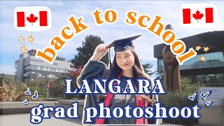 🇨🇦 CANADA SCHOOL REOPENING 2021  Langara Grad Photoshoot  Glaire Cartago [upl. by Bergh855]