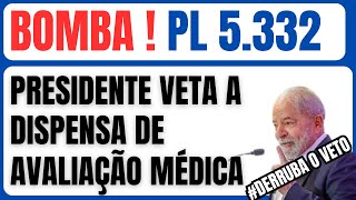 BOMBA PRESIDENTE VETA PL 53322023 É O FIM  O QUE ACONTECE AGORA [upl. by Anhsirk]