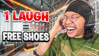 Make Me Laugh Win More Free Shoes [upl. by Bury903]