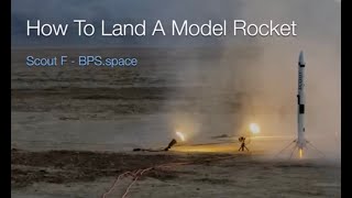 LANDING a Model Rocket [upl. by Anelleh884]