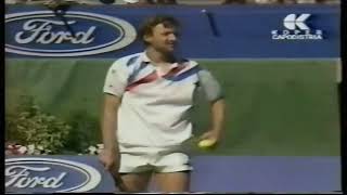 Australian Open 1989 QF Mecir vs Ivanisevic [upl. by Nyar340]