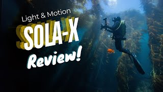 Sola X Underwater Review  The Last Video Light Youll Ever Need [upl. by Annawd322]