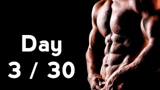 30 Days Six Pack Abs Workout Program Day 330 [upl. by Airlie987]