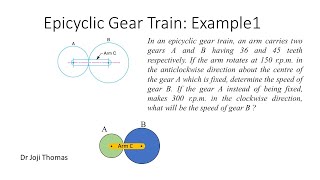 Analysis of planetary gear train [upl. by Atiek]