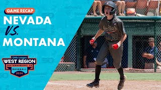 Game Highlights Montana vs Nevada  Little League Baseball Mountain Region Tournament [upl. by Enyaht]