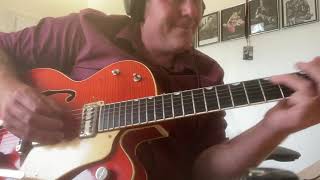 Rumble In BrightonStray Cats guitar cover Gretsch Guitar [upl. by Kristien]