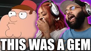 Family Guy Funniest Dark Humor  TRULY SAVAGE MOMENTS  BLACK COUPLE REACTS [upl. by Cheatham]