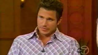 Nick Lachey  Regis amp Kelly  Charmed 91704 [upl. by Trinetta136]