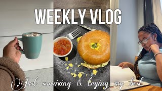 Vlog  JUST SURVIVING eating a lot 🥹 driving lessons  braiding my sister amp more  sundayvlog [upl. by Kaslik]