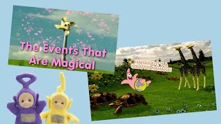 TinkyWinky and LaaLaa React to YouTube Poop The Events That Are Magical [upl. by Ellenrahs]