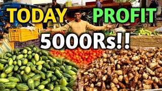 Today I Invested Rs 5000 On These 3 Vegetables How Much Profit Will I Get [upl. by Nave]