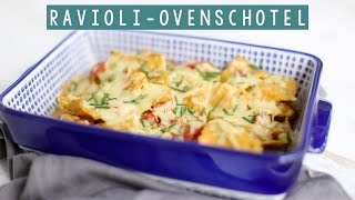 RECEPT Ravioliovenschotel met pesto  LEKKER EN SIMPEL [upl. by Barbi506]