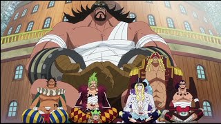 Straw hats Grand fleet formed😌 Luffys 7 followers 🔥one piece dub [upl. by Nalyac]