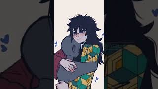 Demon Slayer X Hugs Edit demonslayer kimetsunoyaiba [upl. by Rebeh]