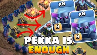 PEKKA DOESNT EVEN need any other TROOP [upl. by Ltihcox]