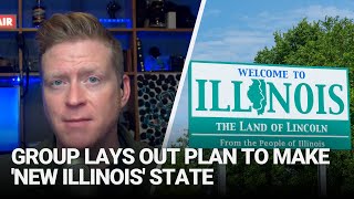 Group lays out plan to make New Illinois state [upl. by Brnaba]